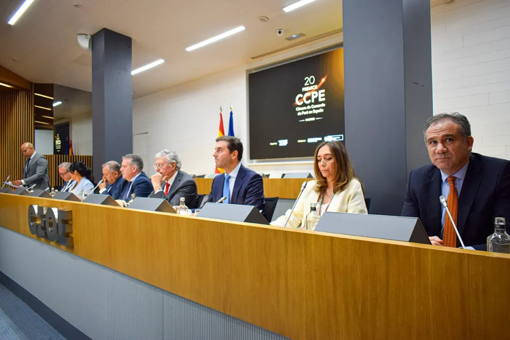 Mesa de honor - Premios CCPE 2026